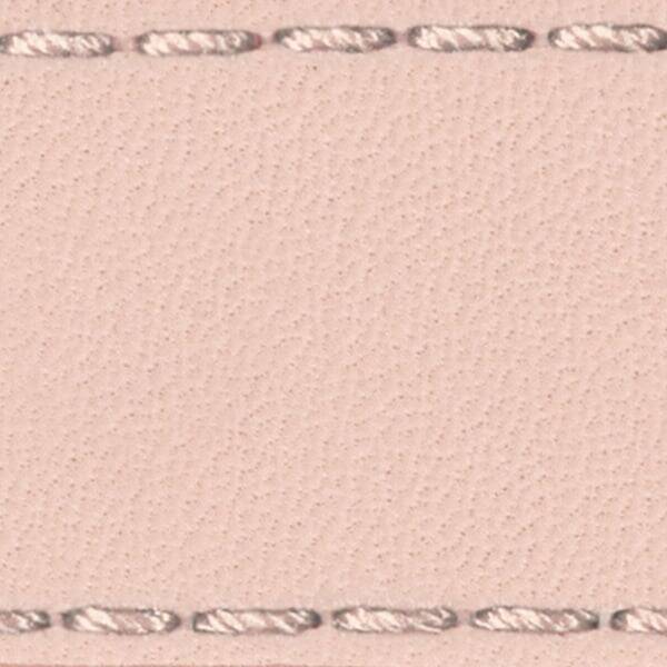 Gurt C1 22mm | Fleisch rosa / Nude-Rosa Thread | Lederteile ohne Schnalle