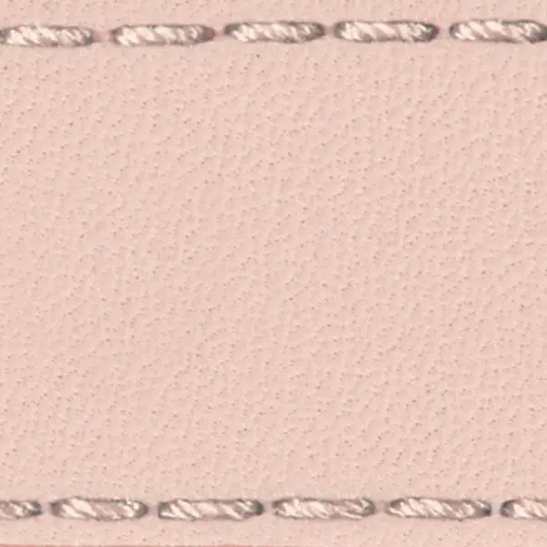 Gurt C1 24mm | Fleisch rosa / Nude-Rosa Thread | Lederteile ohne Schnalle