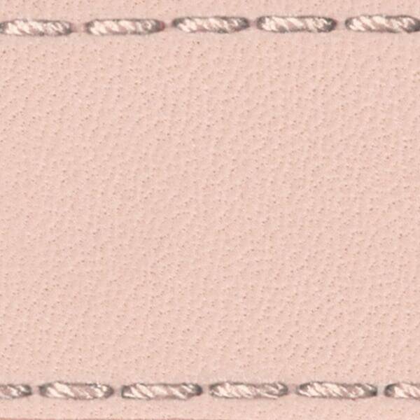 Gurt C1 26mm | Fleisch rosa / Nude-Rosa Thread | Lederteile ohne Schnalle