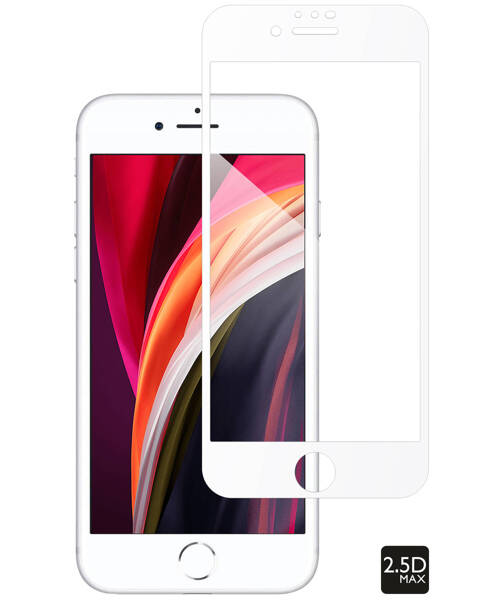 moVear GLASS mSHIELD 2.5D MAX für Apple iPhone 8 Plus / 7 Plus (5.5") (Handyhülle freundlich)