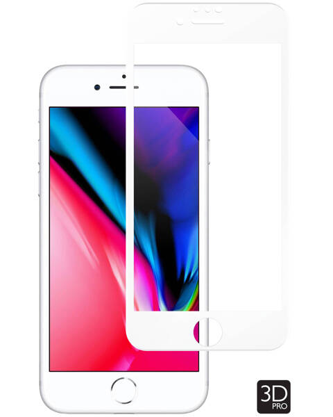 moVear GLASS mSHIELD 3D PRO für Apple iPhone 8 Plus / 7 Plus (5.5") (Vollbildschutz)