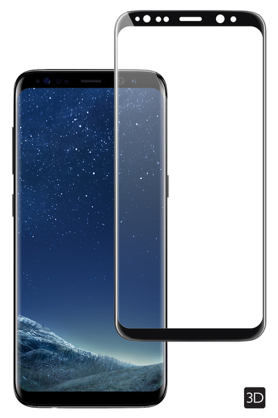 moVear GLASS mSHIELD 3D für Samsung Galaxy S8 (5.8") (Vollbildschutz)