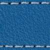 Gurt C1 18mm | Blau / Himmelblau Thread | Lederteile ohne Schnalle