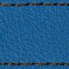 Gurt C1 18mm | Blau / Schwarz Thread | Lederteile ohne Schnalle