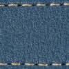 Gurt C1 18mm | Blaue Jeans / Cremig Thread | Lederteile ohne Schnalle