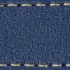 Gurt C1 18mm | Navy blau / Cremig Thread | Lederteile ohne Schnalle