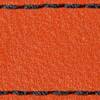 Gurt C1 18mm | Orange / Schwarz Thread | Lederteile ohne Schnalle