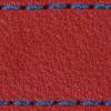 Gurt C1 19mm | Rot / Navy blau Thread | Lederteile ohne Schnalle