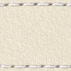 Gurt C1 20mm | Beige / Weiß Thread | Lederteile ohne Schnalle