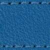 Gurt C1 20mm | Blau / Blau Thread | Lederteile ohne Schnalle