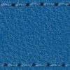 Gurt C1 20mm | Blau / Blau Thread | Lederteile ohne Schnalle