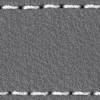 Gurt C1 20mm | Grau / Weiß Thread | Lederteile ohne Schnalle