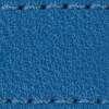 Gurt C1 22mm | Blau / Blau Thread | Lederteile ohne Schnalle