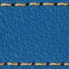 Gurt C1 22mm | Blau / Gold Thread | Lederteile ohne Schnalle