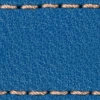 Gurt C1 22mm | Blau / Roségold Thread | Lederteile ohne Schnalle