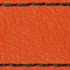 Gurt C1 22mm | Orange / Schwarz Thread | Lederteile ohne Schnalle