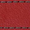 Gurt C1 22mm | Rot / Graphit Thread | Lederteile ohne Schnalle