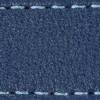 Gurt C1 24mm | Navy blau / Himmelblau Thread | Lederteile ohne Schnalle