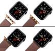 moVear | 18mm Uhrenarmbandadapter für Apple Watch 9/8/7/6/SE/5/4/3/2/1 (45/44/42mm) & Ultra (49mm) | Roségold Rostfreier Stahl +PVD