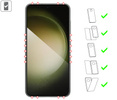 moVear GLASS mSHIELD 2.5D MAX für Samsung Galaxy S23+ (Plus) (6.6") (Handyhülle freundlich)