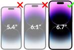 moVear mBOX GLASS mSHIELD 2.5D MAX privacy für Apple iPhone 14 Pro Max (6.7") (Anti-Spionage, mit Applikator)