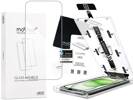 moVear mBOX GLASS mSHIELD 2.5D für Apple iPhone 16/15 Plus / 15 Pro Max (6.7") (einfache Installation)