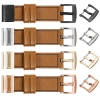 moVear Prestige C1 Leather strap for Garmin QuickFit 26mm (Fenix / Epix / Quatix / Tactix / Enduro - 51mm) Light brown, Light brown stitching [sizes XS-XXL and buckle to choose from]