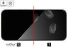 moVear mBOX GLASS mSHIELD 3D PRO für Apple iPhone 16 Plus / 15 Plus (6.7") (einfache Installation)