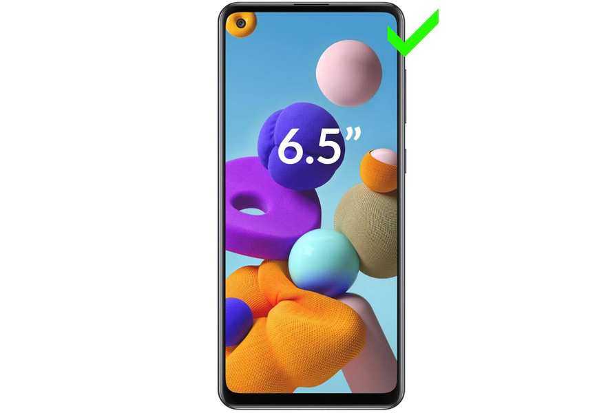 moVear GLASS mSHIELD 3D PRO-E für Samsung Galaxy A21 (6.5") (Handyhülle freundlich)