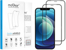 2 pcs. | moVear flexible mSHIELD 2D for Apple iPhone 12 Pro / 12 (6.1"). Armored hybrid glass.