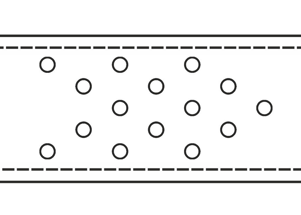 R1 style holes
