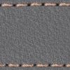 Strap C1 22mm | Gray / Rose gold thread | Leather parts without buckle