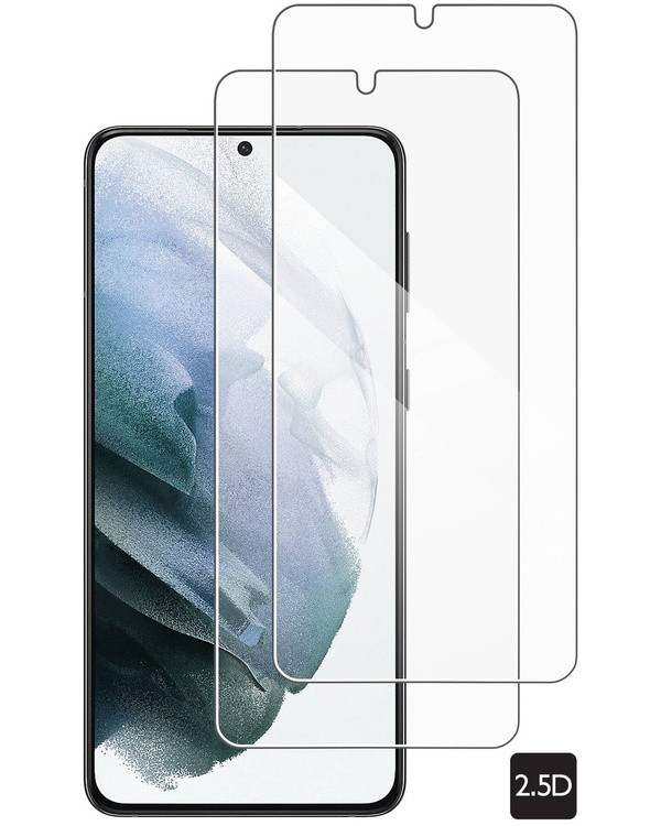 2 Stk. | moVear GLASS mSHIELD 2.5D für Samsung Galaxy S21+ (Plus) (6.7") (Handyhülle freundlich)