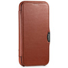 moVear flipSide C Leder Handyhülle für Apple iPhone 12 Pro / 12 (6.1") | Nappaleder (Braun)