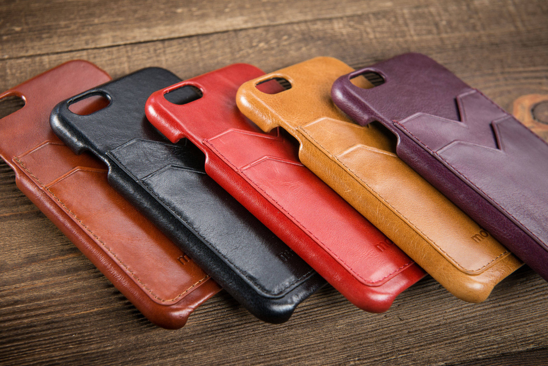 moVear backCover S+ Leather Back Cover for Apple iPhone 6 / 6s | Smooth, Cappuccino