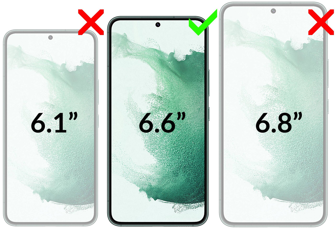 2 Stk. | moVear GLASS mSHIELD 2.5D MAX für Samsung Galaxy S22+ (Plus) (6.6") (Handyhülle freundlich)