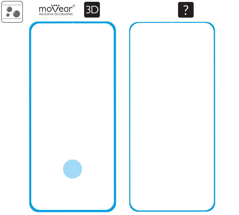2 Stk. | moVear GLASS mSHIELD 3D für Samsung Galaxy S20 Ultra (6.9") (Vollbildschutz)