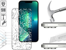 2 pcs. | moVear GLASS mSHIELD 2.5D MAX for Apple iPhone 16e / 14 / 13 / 13 Pro (6.1") (case friendly)