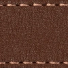 Gurt C1 21mm | Dunkelbraun / Roségold Thread | Lederteile ohne Schnalle