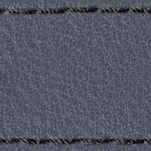 Strap C1 26mm | Steel gray / Black thread | Leather parts without buckle