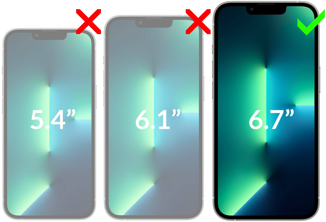 moVear mBOX GLASS mSHIELD 2.5D MAX privacy for Apple iPhone 16e / 14 / 13 / 13 Pro (6.1") (Anti spy, with Applicator)