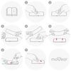 2 Stk. | moVear flexible mSHIELD 3D PRO für Apple iPhone 11 Pro Max / Xs MAX (6.5"). Gepanzertes Hybridglas.