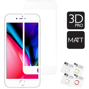 moVear GLASS mSHIELD 3D PRO MATT for Apple iPhone 8 Plus / 7 Plus (5.5") | (Anti-reflective)