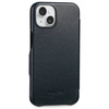 moVear flipSide C Leder Handyhülle für Apple iPhone 13 (6.1") | Glattleder (Schwarz)