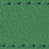 Strap C1 24mm | Green / Dark green thread | Leather parts without buckle