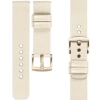 moVear Prestige S1 18mm Leather strap for Huawei Watch GT 5 4 / Pro (42/41mm) Nude [sizes XS-XXL and buckle to choose from]