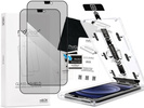 2 Stk. | moVear mBOX GLASS mSHIELD 2.5D MAX privacy für Apple iPhone 12 Pro / 12 (6.1") (Anti-Spionage, mit Applikator)