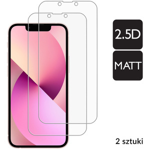 2 Stk. | moVear GLASS mSHIELD 2.5D MATT für Apple iPhone 13 Mini (5.4") | (Antireflex, Handyhülle freundlich)