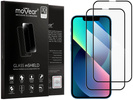 2 pcs. | moVear GLASS mSHIELD 3D PRO-E for Apple iPhone 13 Mini (5.4") (case friendly)