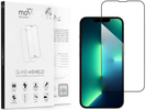 moVear GLASS mSHIELD 2.5D MAX für Apple iPhone 16e / 14 / 13 / 13 Pro (6.1") (Handyhülle freundlich)